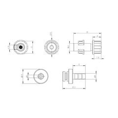 Subsea M8 Vent & Vacuum Plug — product image 16