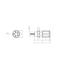 Subsea M14 Metal Diaphragm Depth Sensor (0-35Bar) — product image 15
