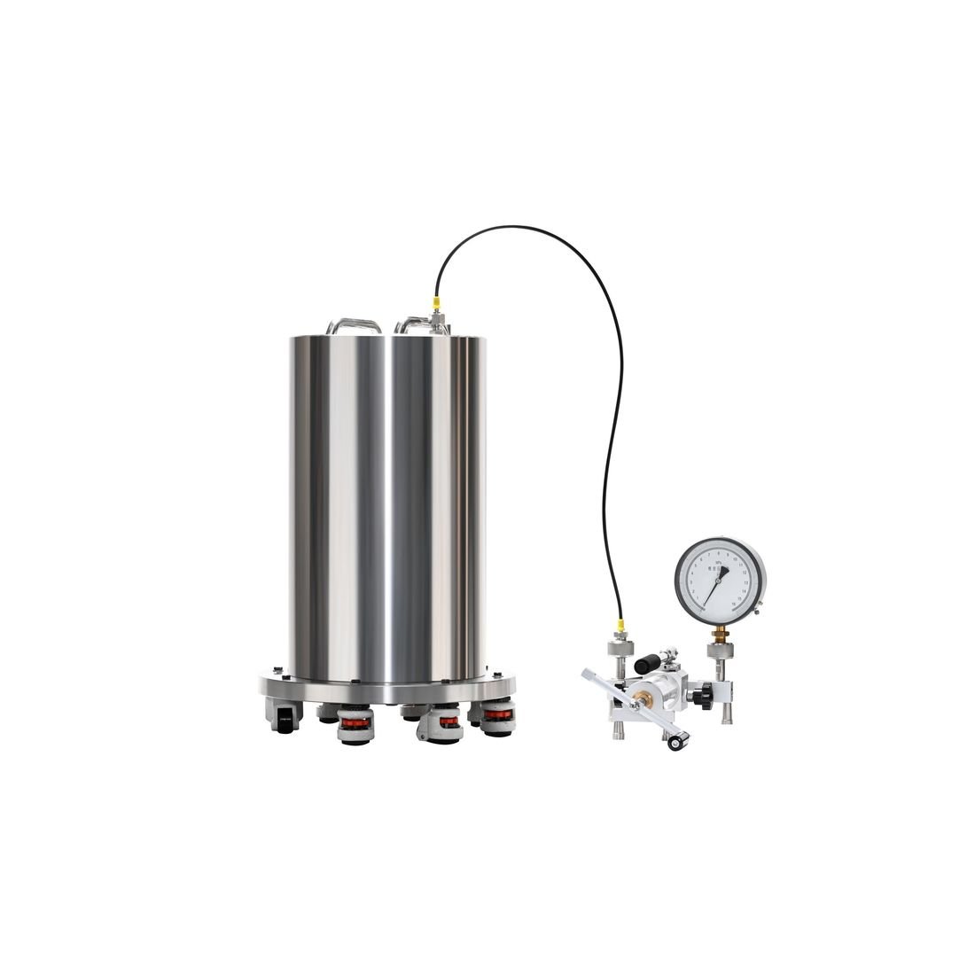 Water Pressure Testing Chamber 10MPa/20L (Stainless Steel) — product image 1