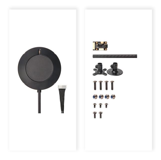 H-RTK NEO-F9P Rover UART 10-Pin — product image 1