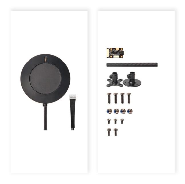 H-RTK NEO-F9P Rover UART 6-Pin — product image 1