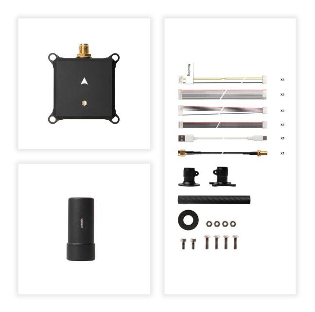 H-RTK NEO-F9P w/Helical Antenna UART — product image 1