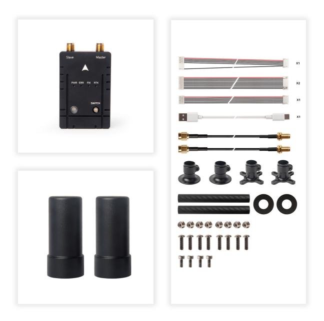 H-RTK Unicore UM982 (Dual Antenna Heading) — product image 1