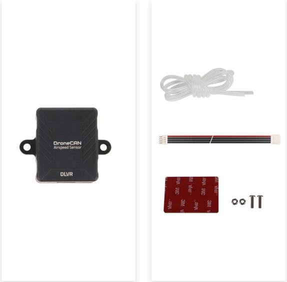 DroneCAN Airspeed Sensor - DLVR Sensor Board Only